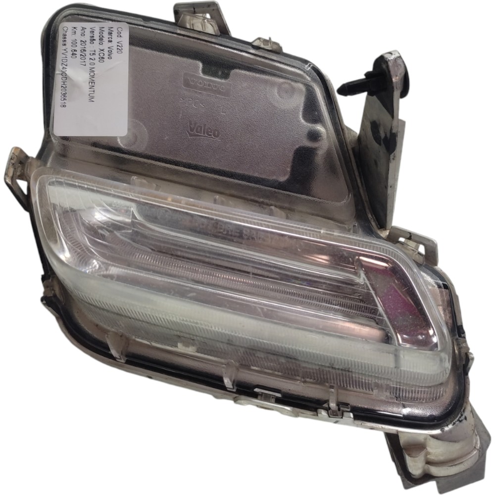 Farol Milha Lado Esquerdo Volvo Xc60 T5 2014 2015 2016 2017 Transparente 1