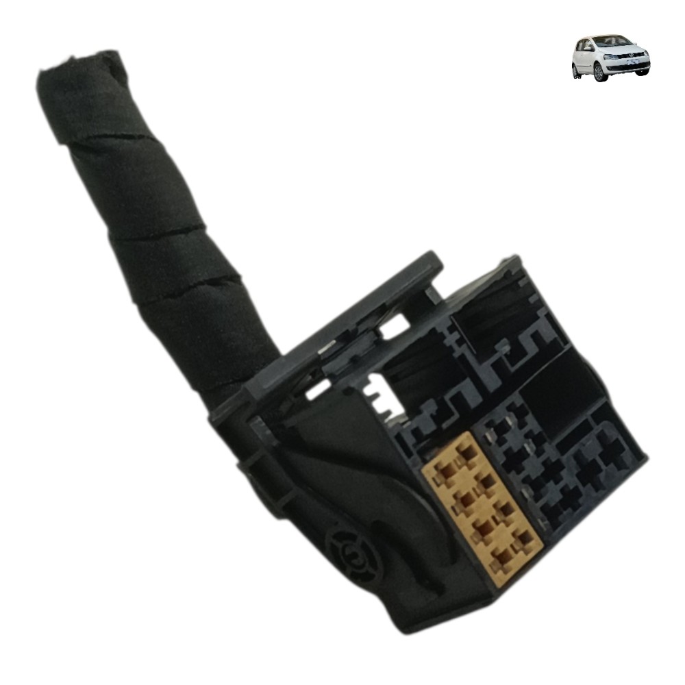 Plug Conector Radio Cd Player Vw Fox 2014 2013 2012