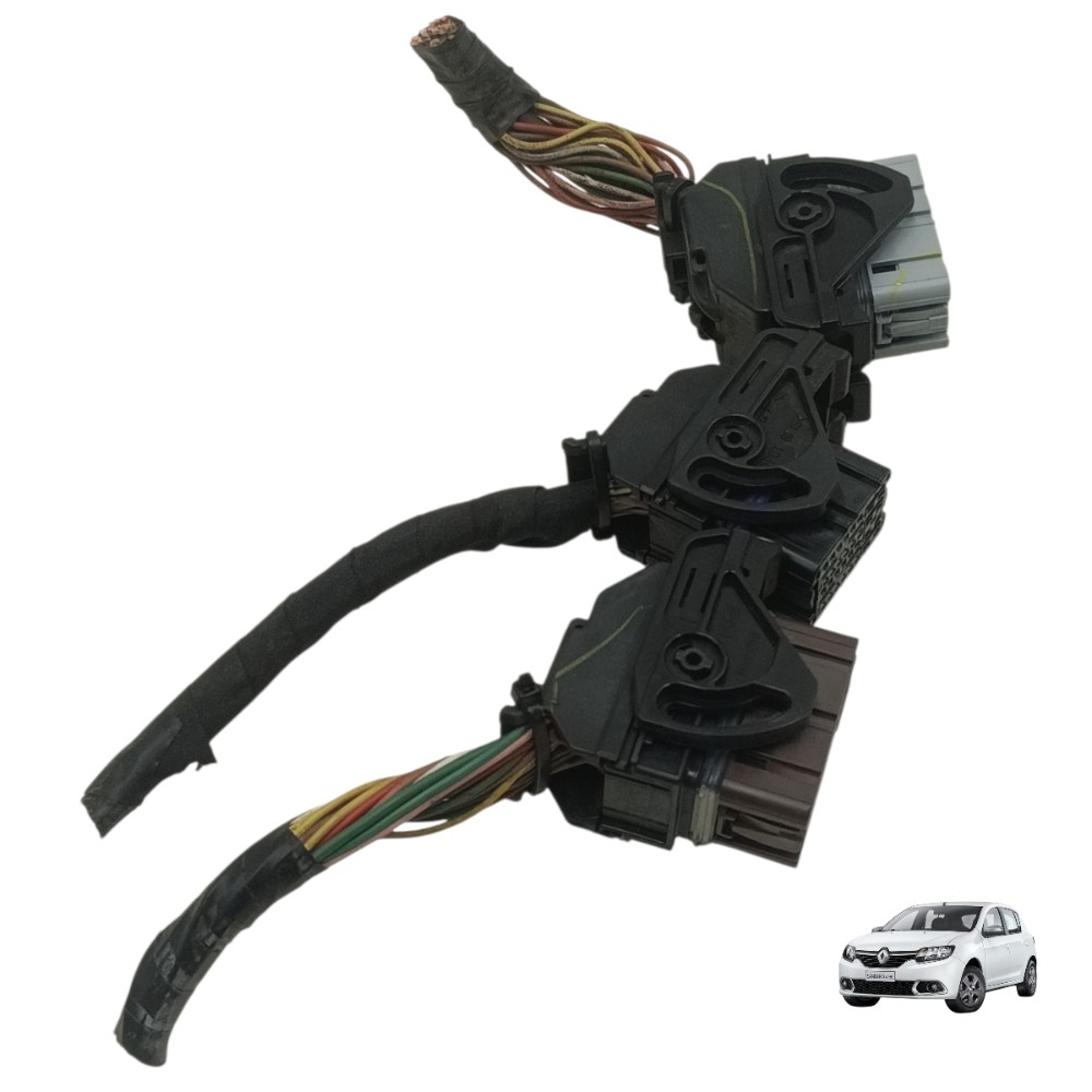 Jogo Plug Conector Módulo Injeção Renault Sandero 1.6 2016