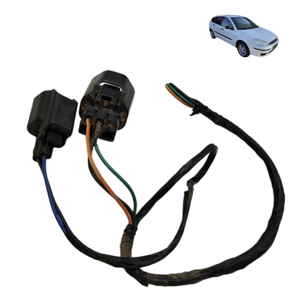 Plug soquete lanterna traseira Ford Focus Hatch 2005 2006 07 1
