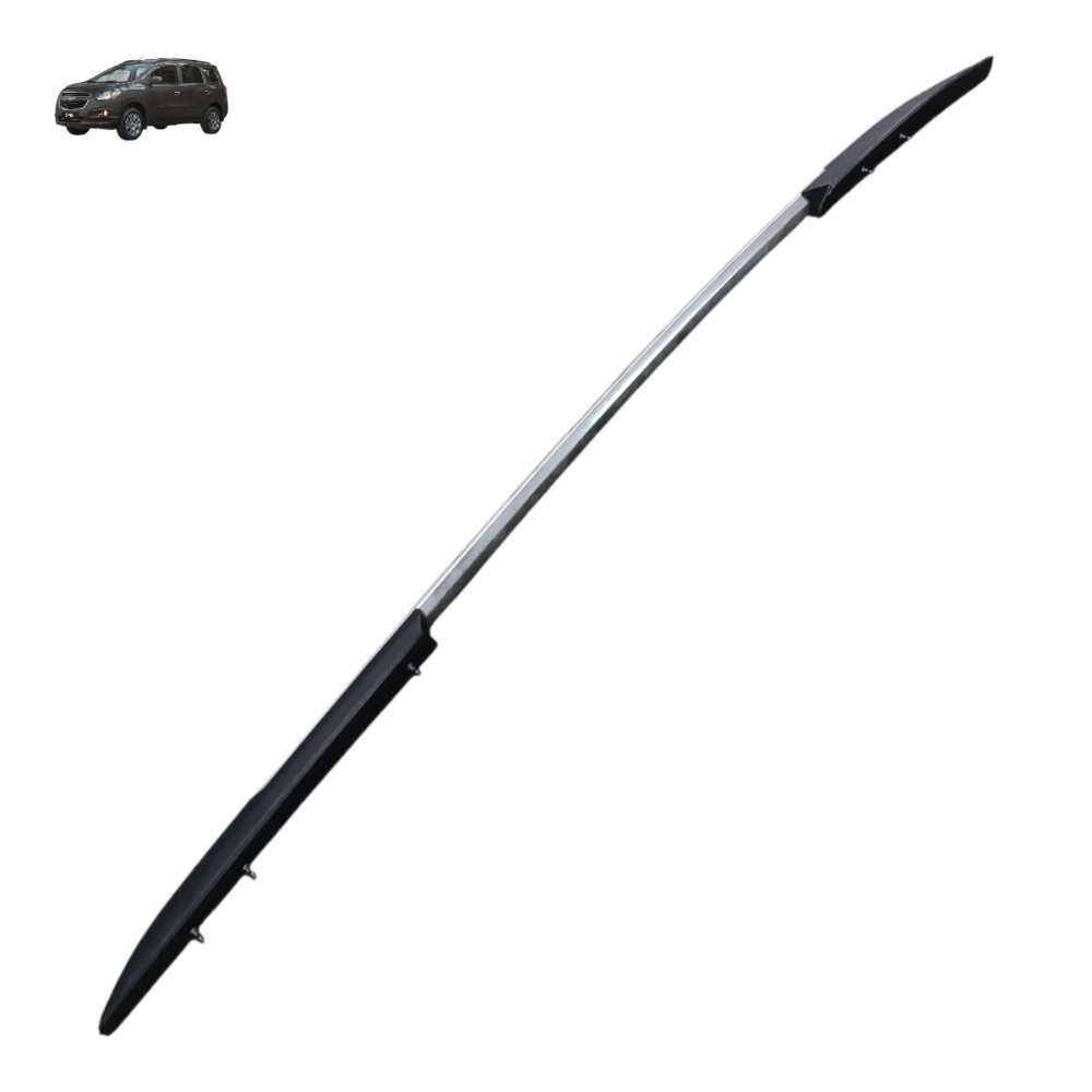 Rack Teto Direito Gm Spin Activ 2015 2016 2017 2018 2019 Cromado E Preto
