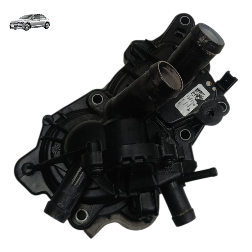 Bomba dágua carcaça válvula vw polo 1.6 msi 2018 2019 2020 1