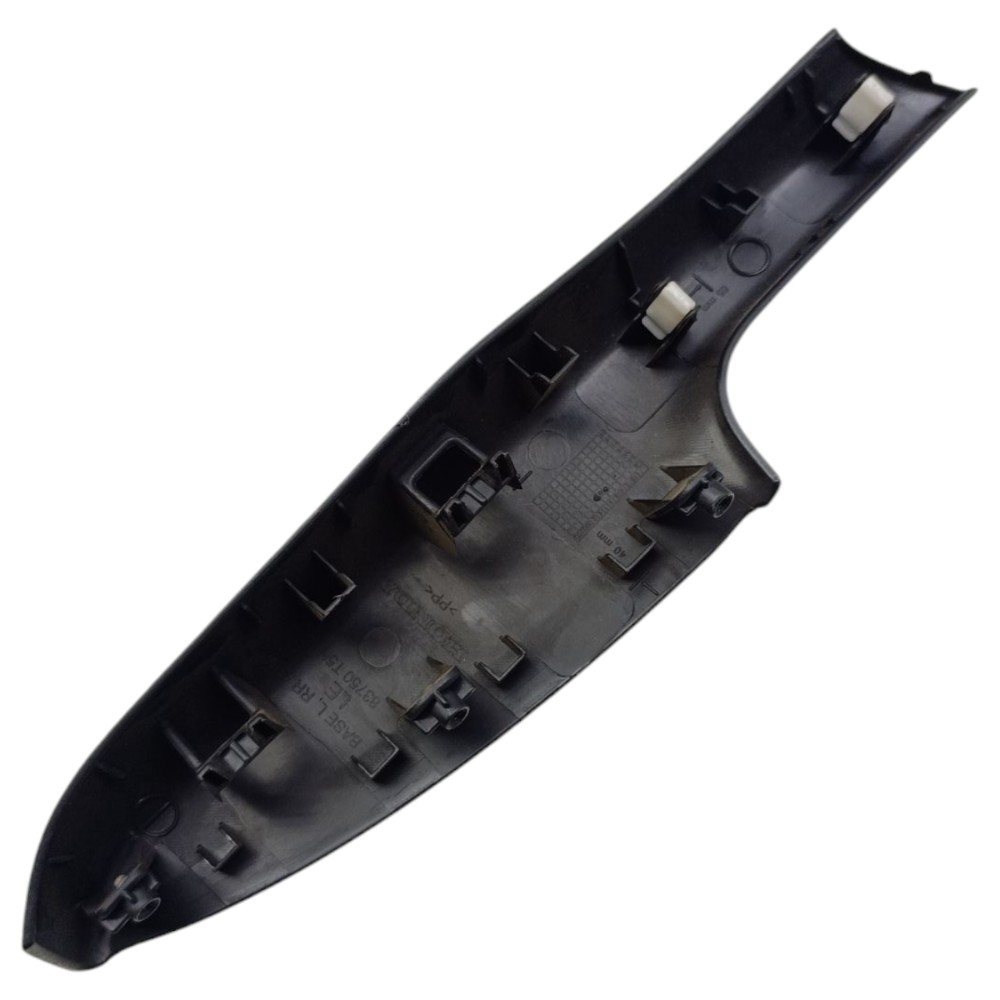 Puxador Interno Porta Traseira Esquerda Honda Fit 2016 2017 Preto Traseira 3