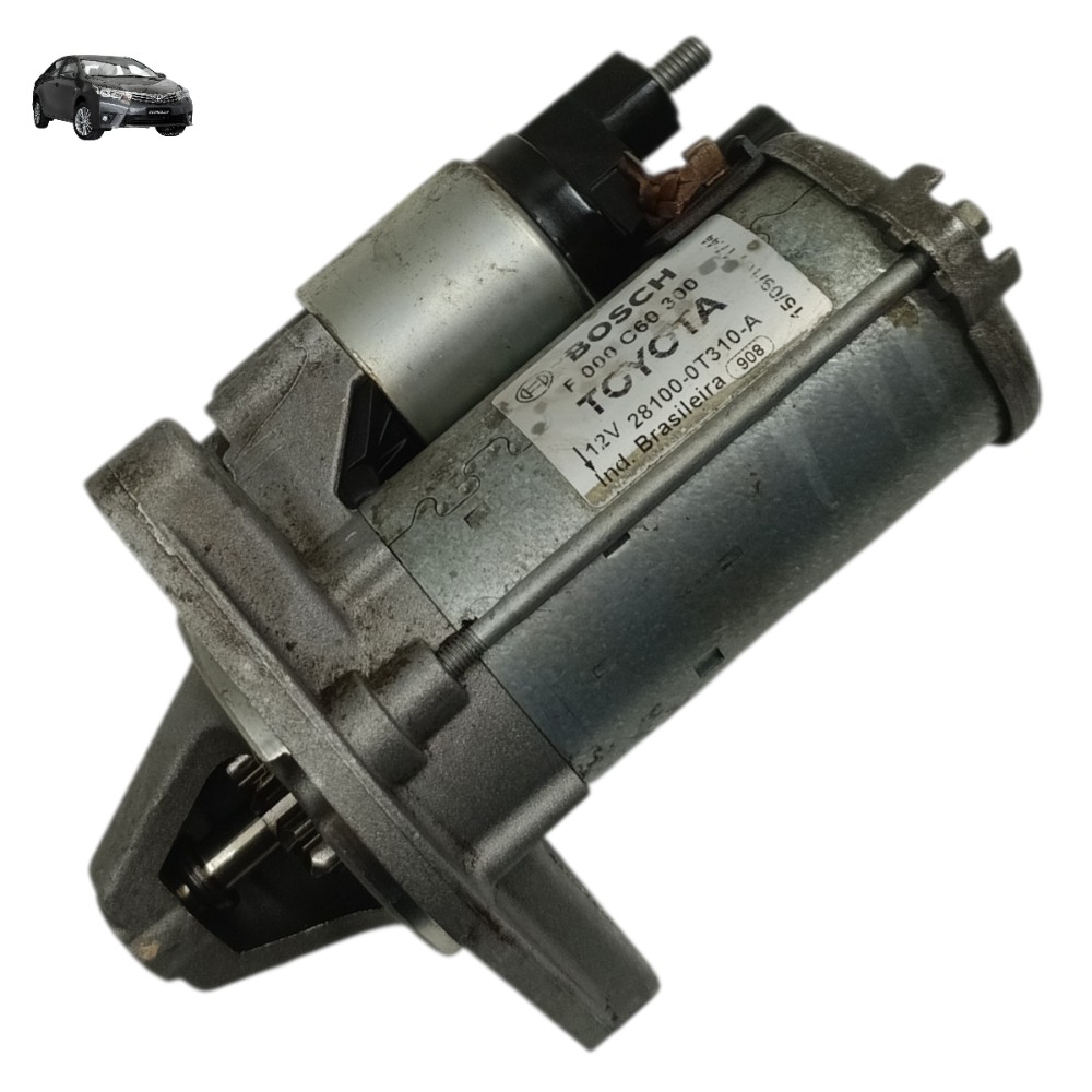 Motor Partida Arranque Toyota Corolla 1.8 2.0 Aut 2016 2017 1