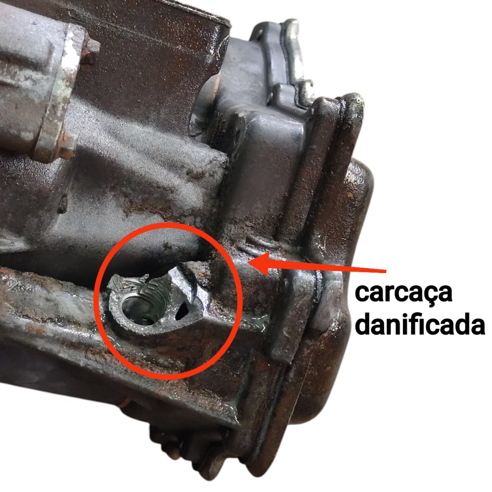 Caixa câmbio marcha Ford Escort Zetec 1.8 16v 1998 1999 detalhe 9