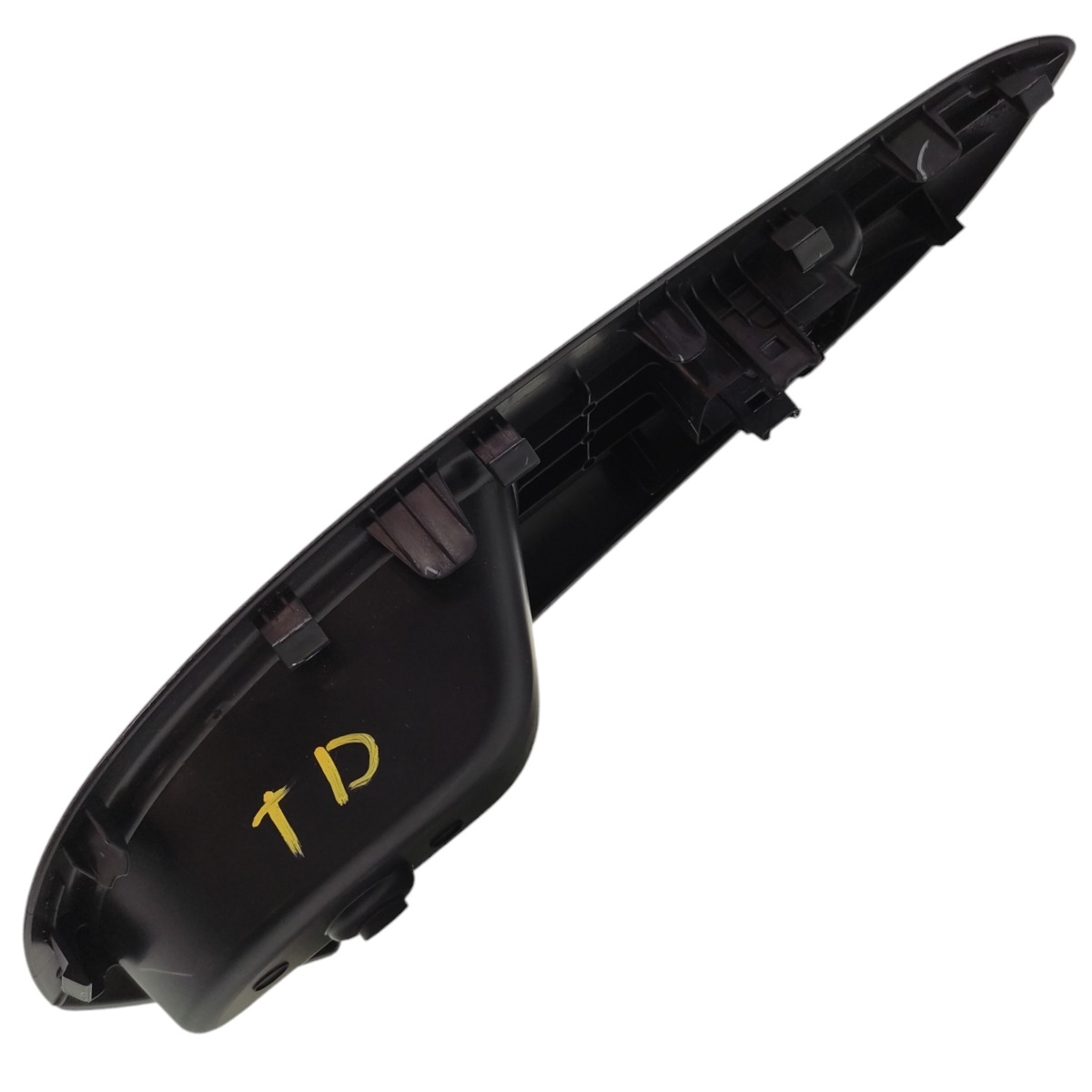 Puxador Interno Porta Traseira Direita Nissan Versa 2019 18 Preto 2