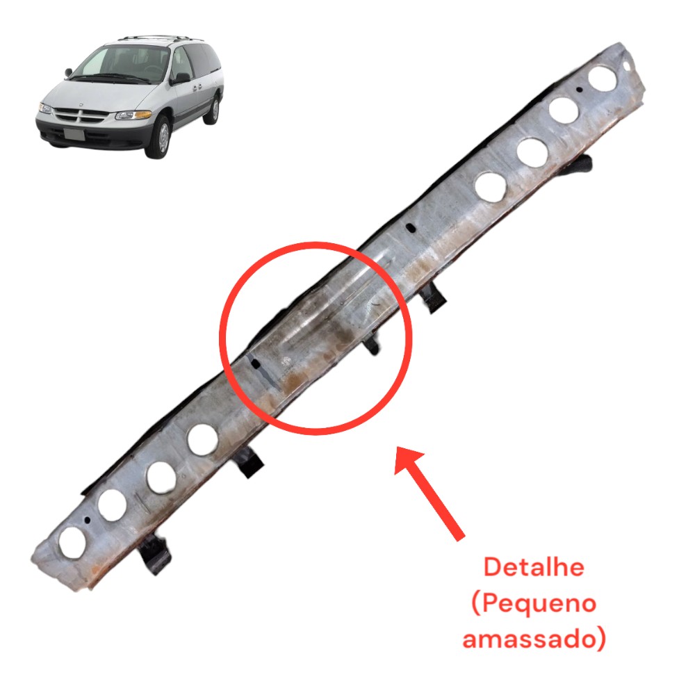 Alma Parachoque Traseiro Chrysler Grand Caravan 98 1999 2000 1