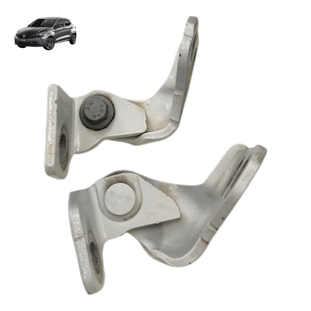 Par dobradiça porta dianteira esquerda Fiat argo 2024 2023 1