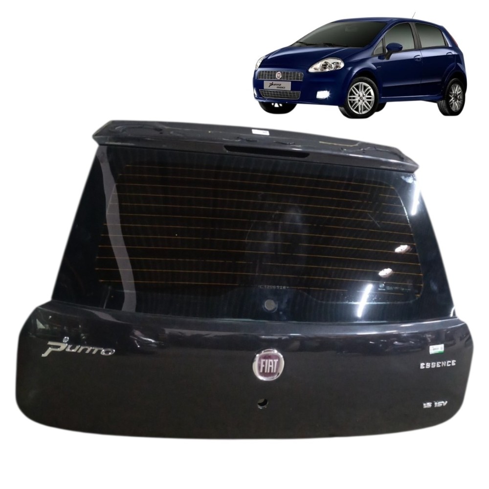Tampa traseira Fiat Punto 2012 2011 2010 2009 2008