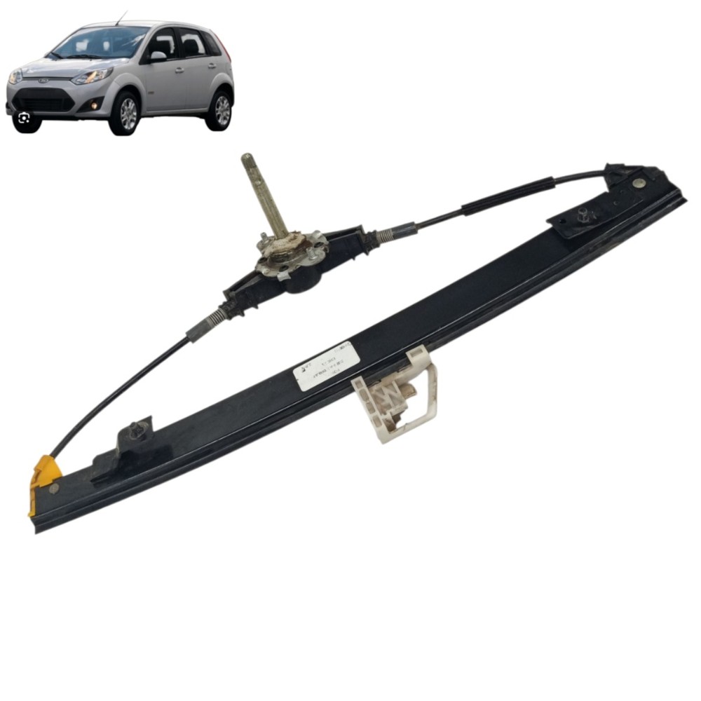 Máquina Vidro Manual Traseira Direita Ford Fiesta 2014 2013
