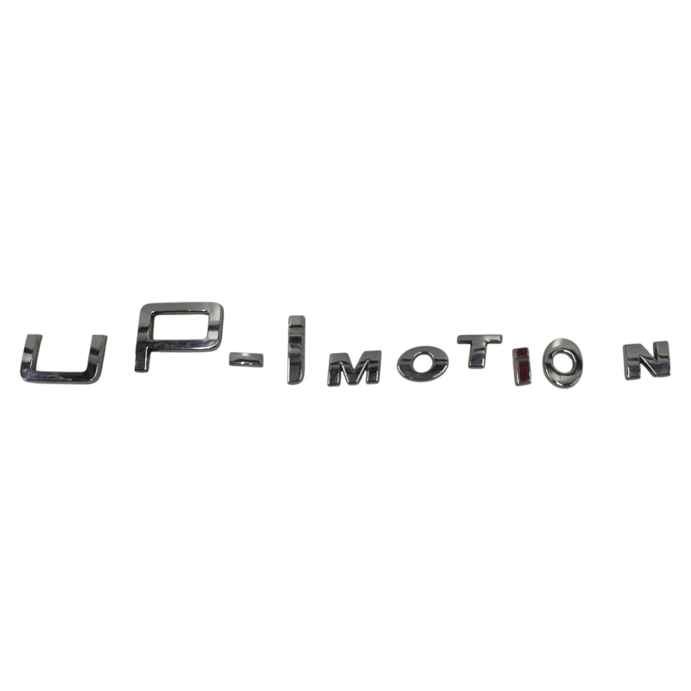 Emblema tampa traseira VW up i-motion 2015 2016 2017 2018 19 3