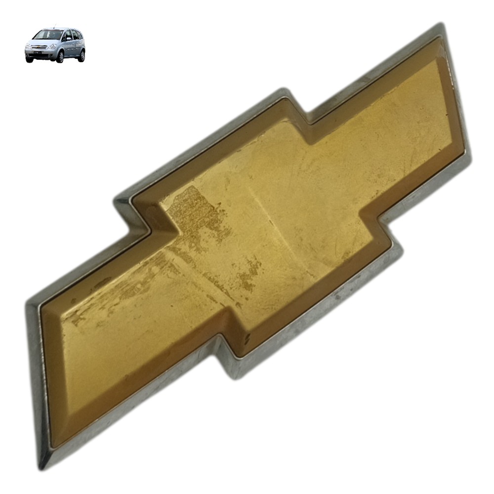 Emblema tampa traseira GM Meriva 2012 2011 2010 2009 2008 07 1