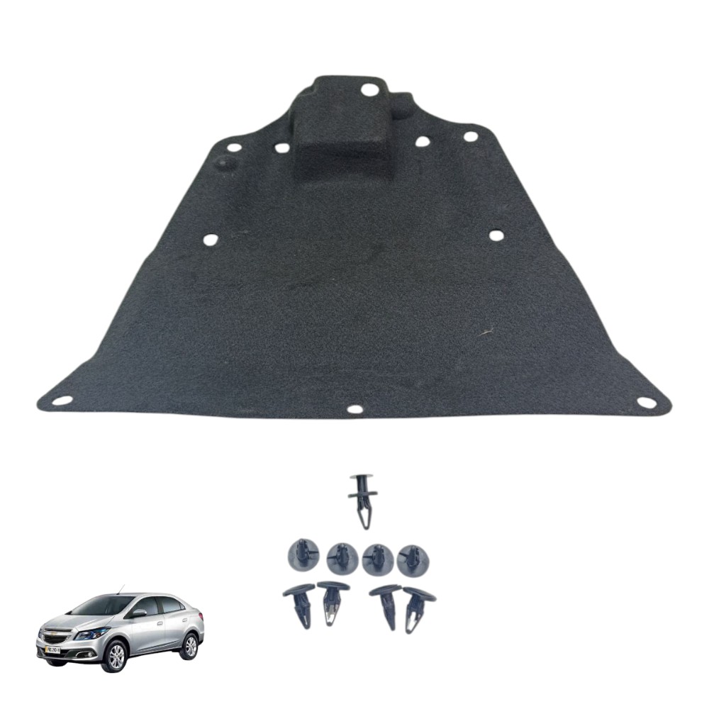 Forro Interno Tampa Traseira Gm Prisma 2014 2015 2016 2017 1