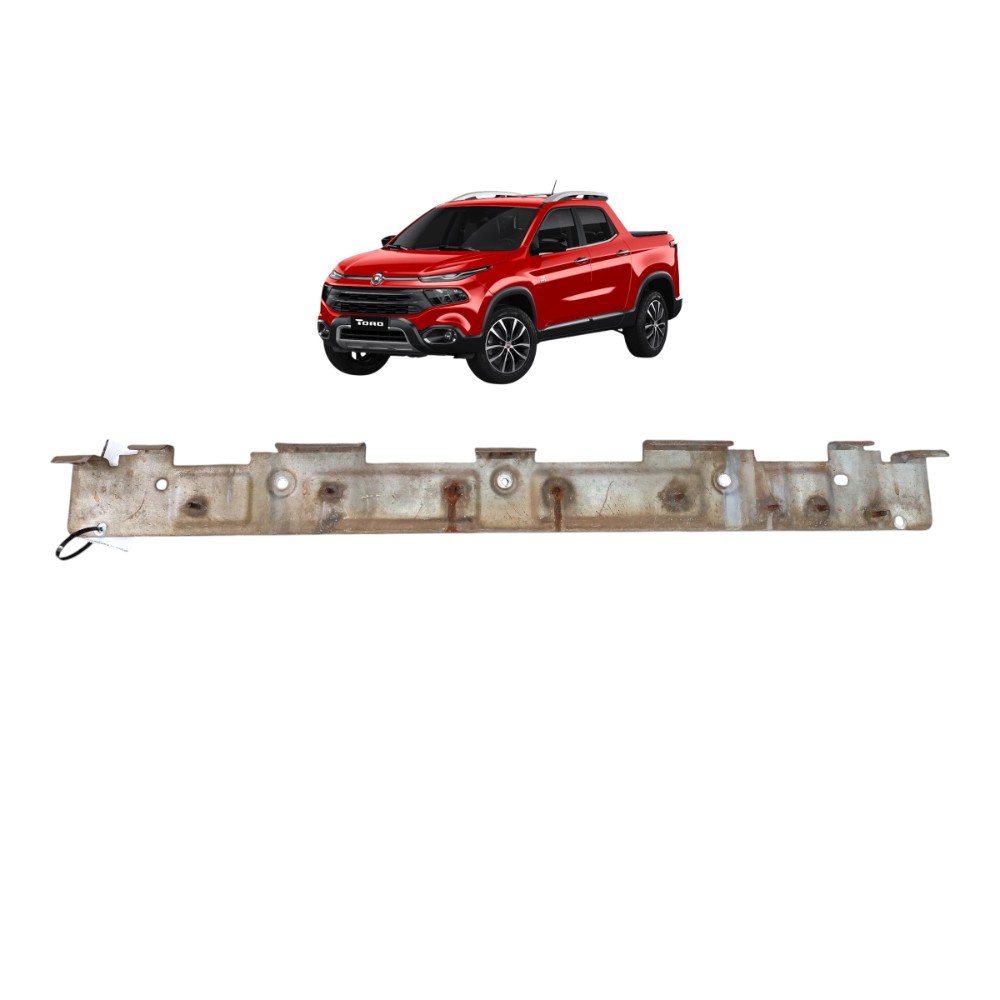 Suporte parachoque traseiro Fiat toro 2018 2019 2020 2021 1