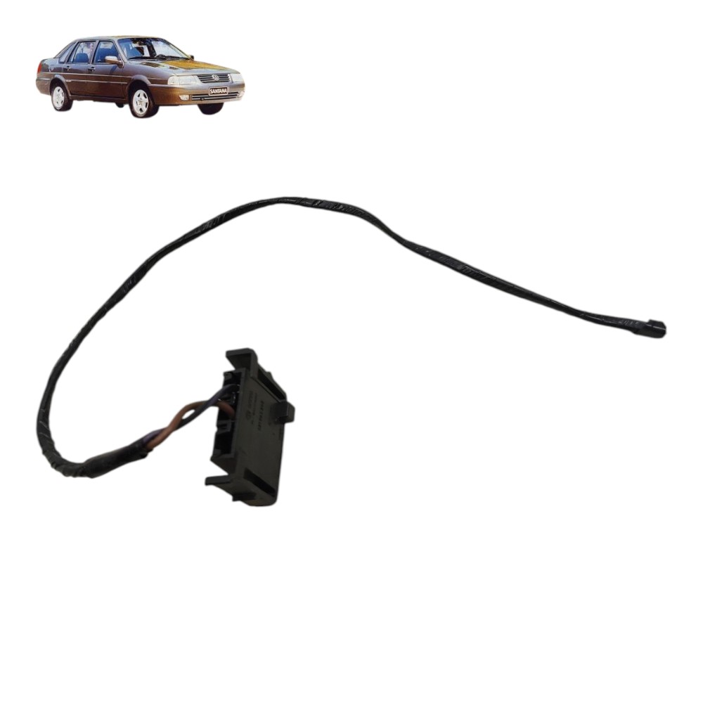 Plug conector lanterna direita tampa traseira vw santana 00 1