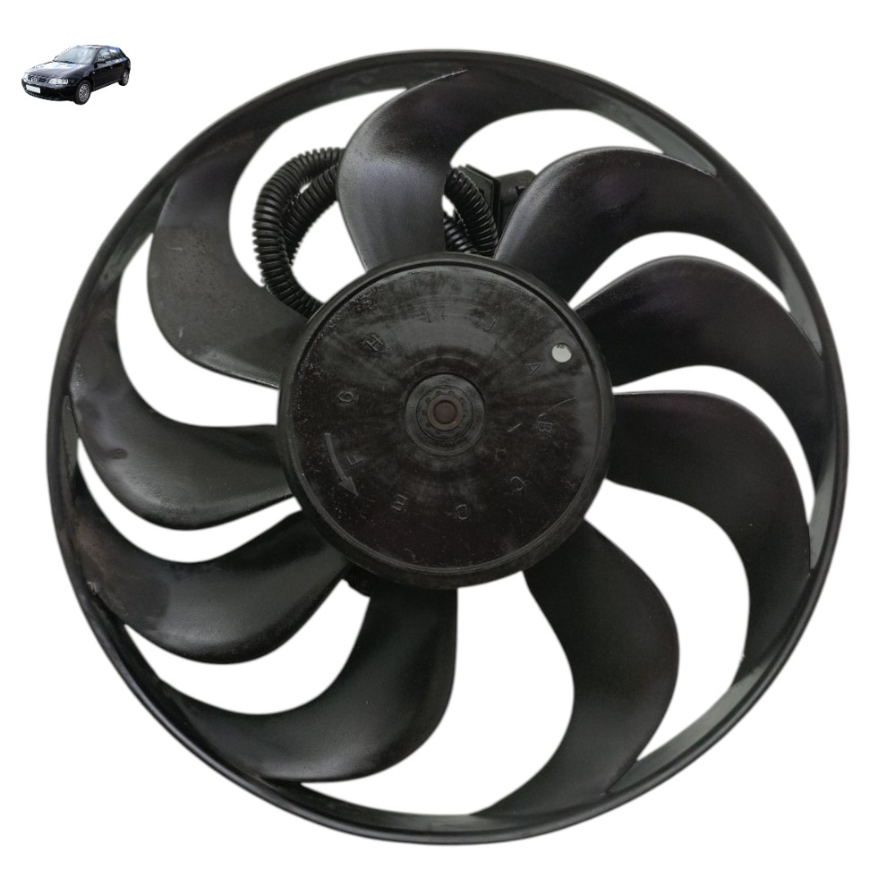 Ventoinha Condensador Ar Vw Audi A3 Golf 1.6 1.8 1999 Á 2009 1