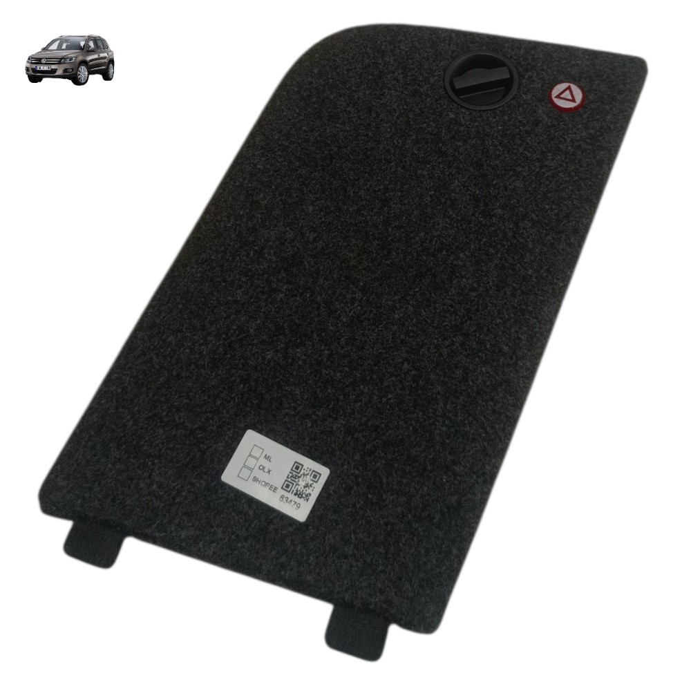 Tampa Forro Lateral Esquerdo Porta Mala Vw Tiguan 2011 2012 1