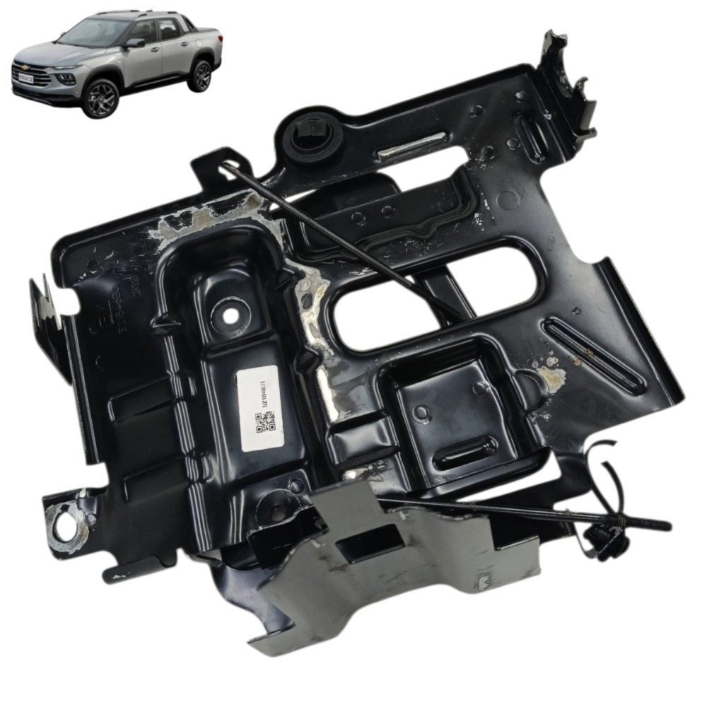 Suporte Base Bateria Gm Montana 1.2 12v 2024 2025 2026 Preto