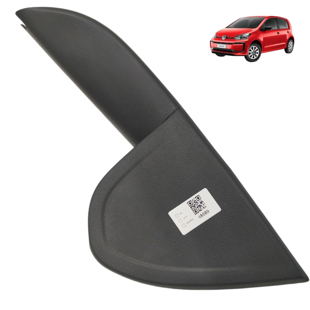 Acabamento Interno Porta Dianteira Esquerda Vw Up 2016 2017 Dianteira Esquerdl Preto