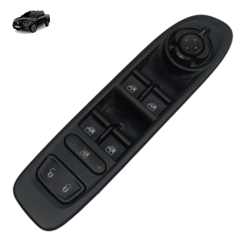 Comando moldura botão vidro retrovisor trava fiat toro 2025 1