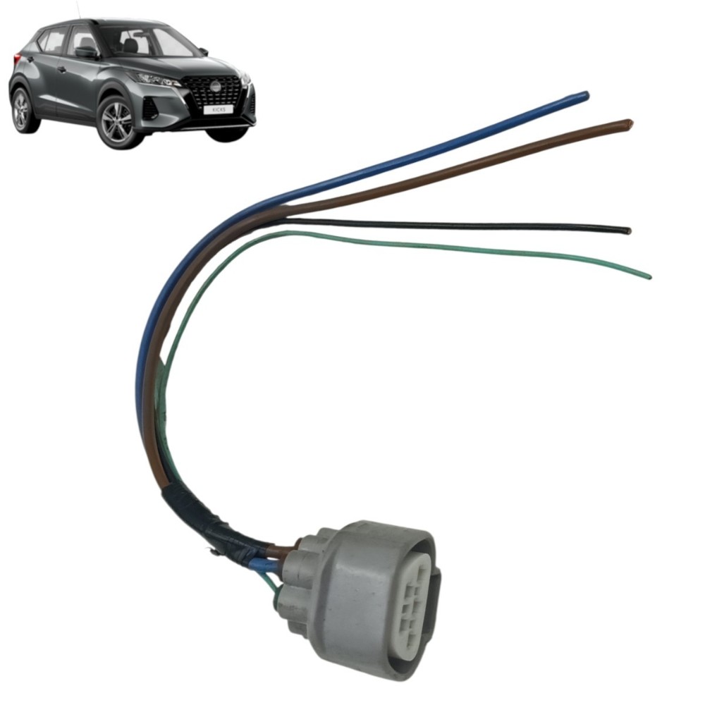 Plug Conector Motor Limpador Parabrisa Nissan Kicks 2024 23