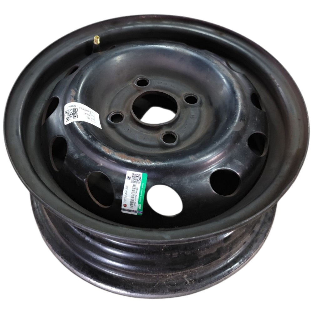 Roda ferro aro 13 4×100 linha gm Chevrolet corsa celta 2