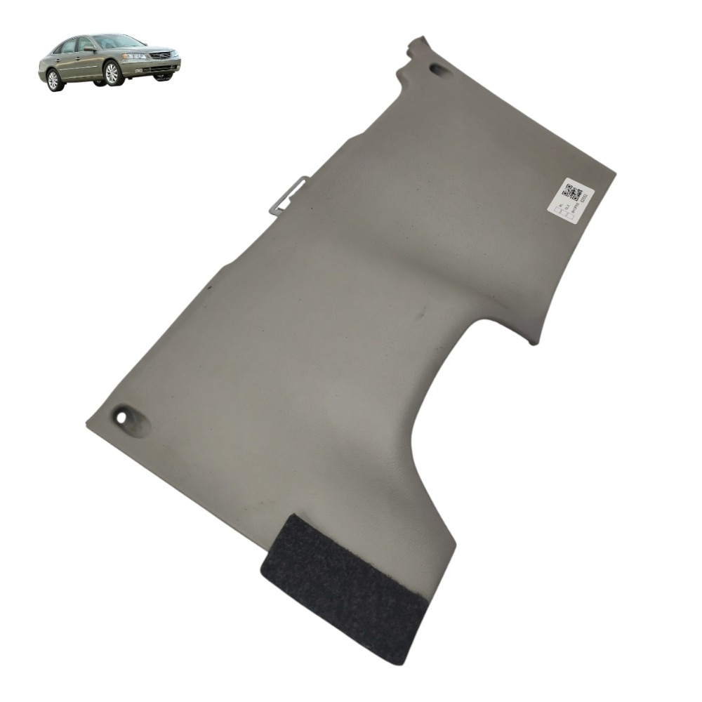 Moldura Inferior Painel Esquerdo Hyundai Azera 2007 2008 Cinza 1