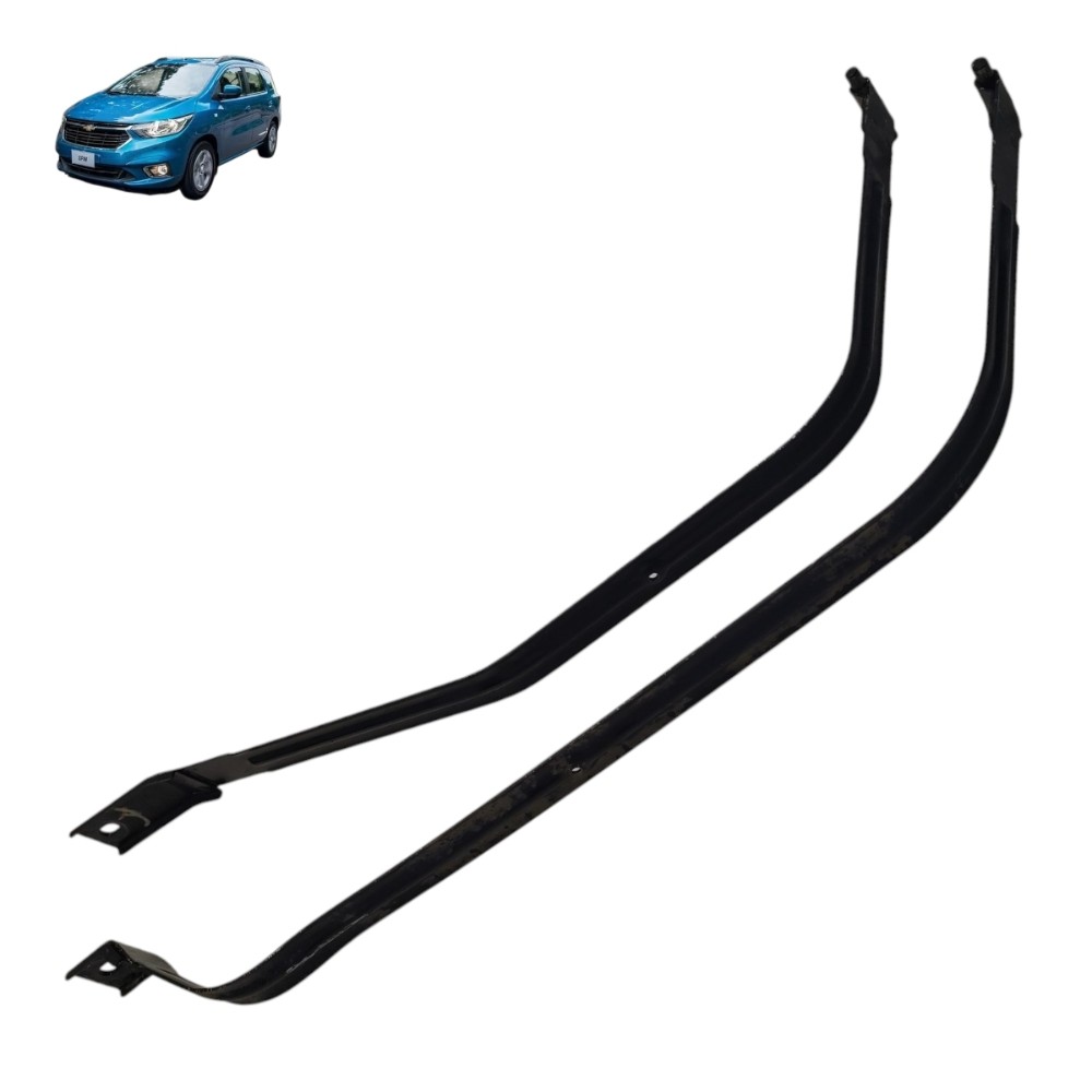 Par cinta fixação tanque combustível Chevrolet spin 2015