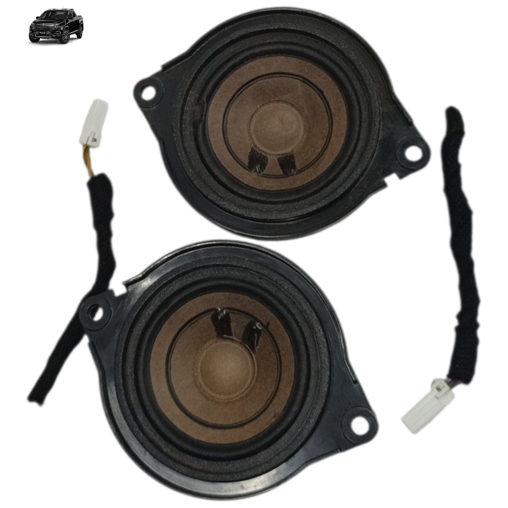 Par Tweeter Alto Falante Fiat Toro 2018 2019 2020 2021 – Preto 1