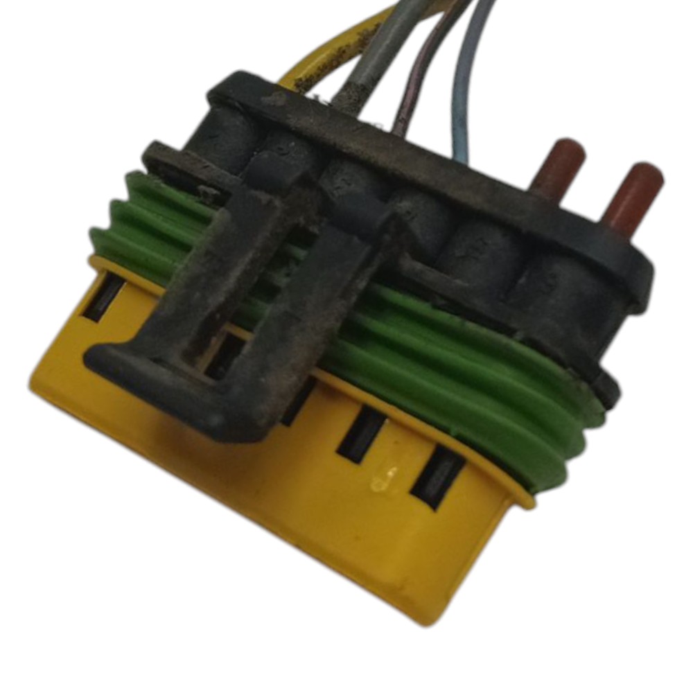 Plug Conector Fechadura Porta Traseira Fiat Idea 2013 2014 4