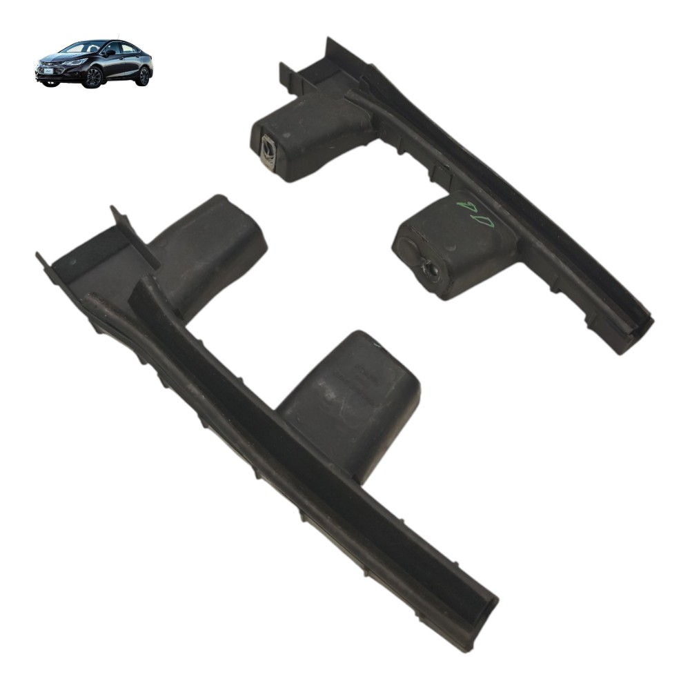 Par Guia Vidro Dianteiro Chevrolet Cruze 2015 2016 2017 2018 1