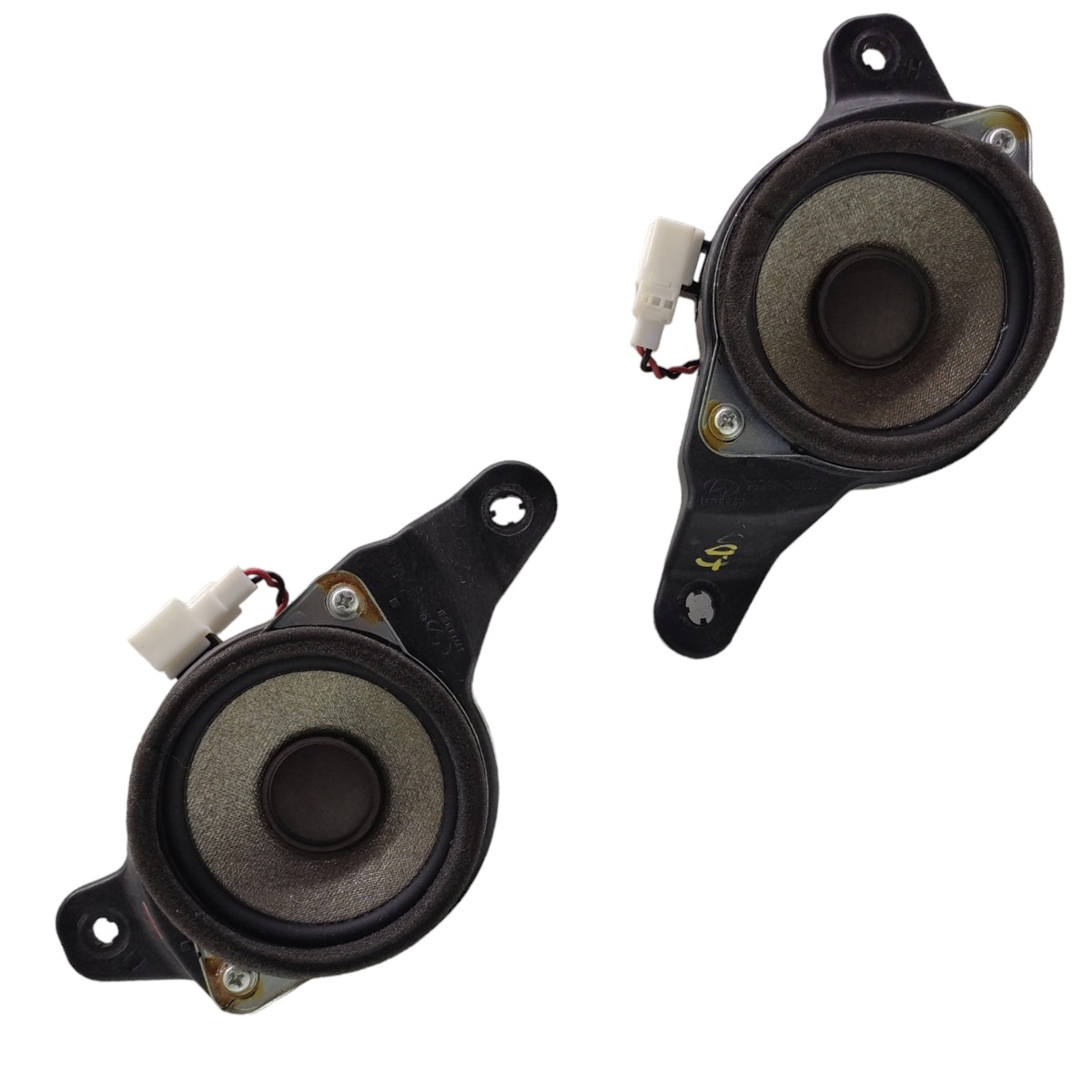 Par Tweeter Traseiro Hyundai Santa Fé 2014 2015 2016 2017 Preto 1