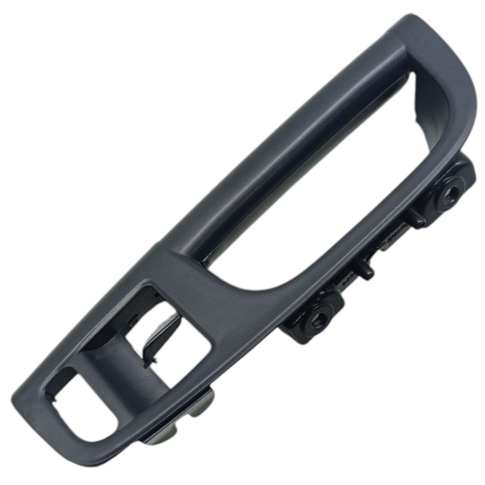 Puxador Interno Porta Dianteira Esquerda Vw Voyage Gol G5 Preto Dianteira 1