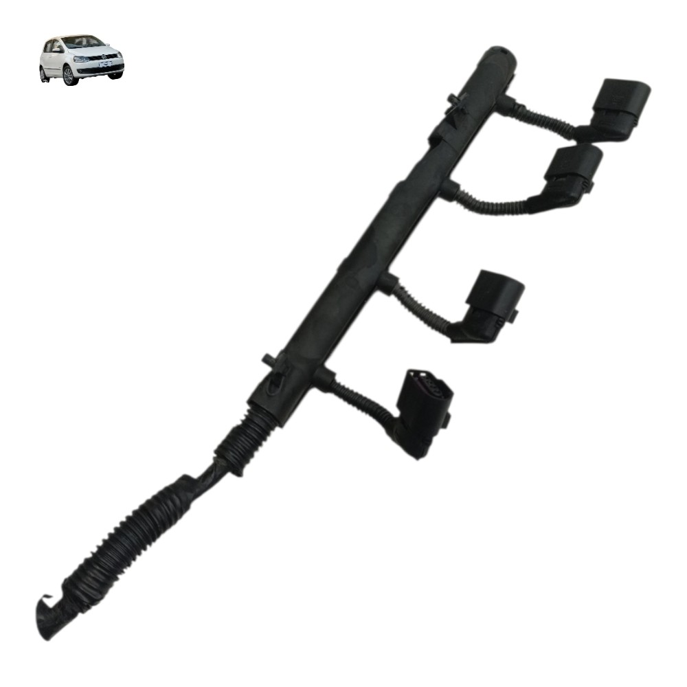 Chicote Plug Conector Bobina Ignição Vw Fox 1.0 2014 2013