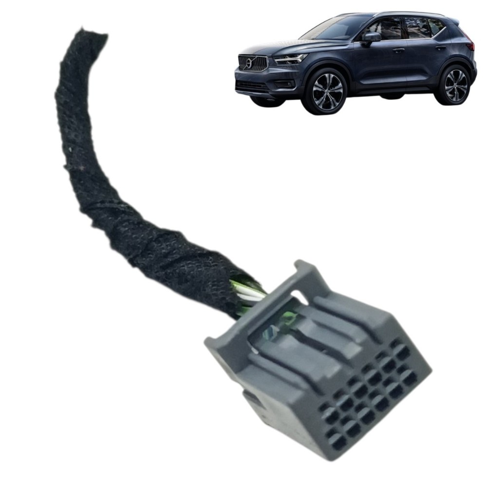 Plug conector alavanca seletora marcha volvo xc40 2022 2021