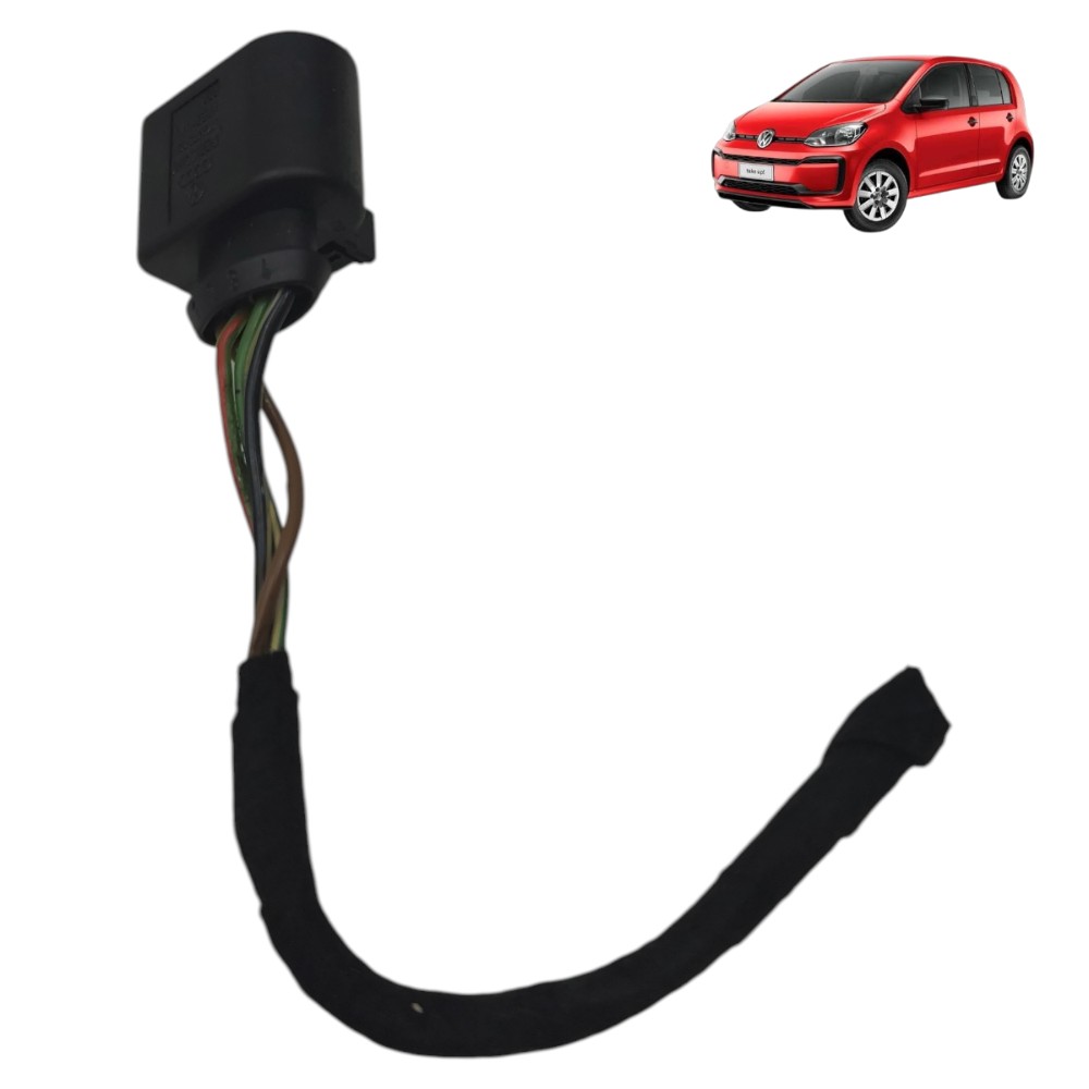 Plug conector motor limpador traseiro VW up 2015 2016 2017 1