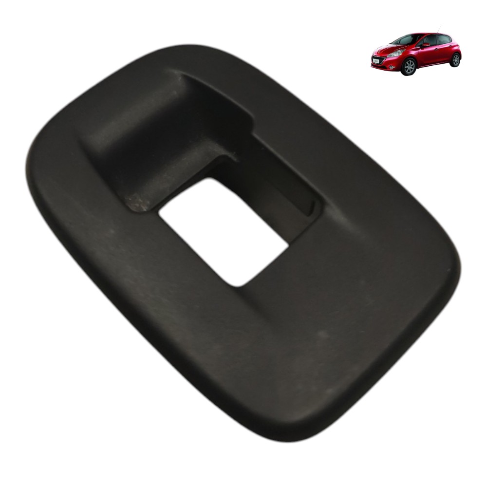 Moldura Botão Vidro Traseiro Peugeot 208 2014 2015 2016 2017 1