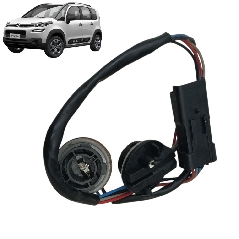 Circuito soquete lanterna Citroen Aircross 2017 2018 2019 20