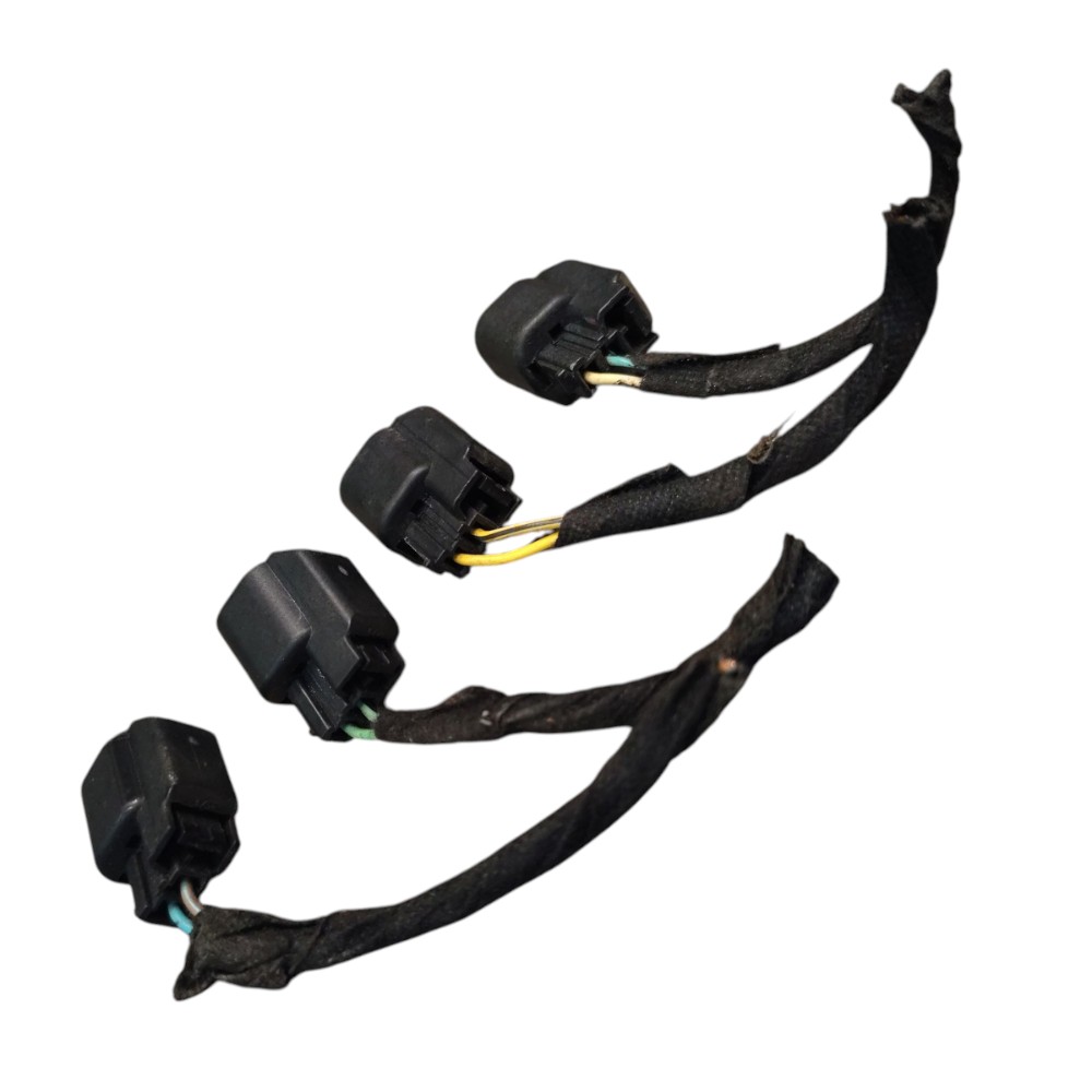 Jogo Plug Conector Alto Falante Porta Gm Onix Prisma 2017 4