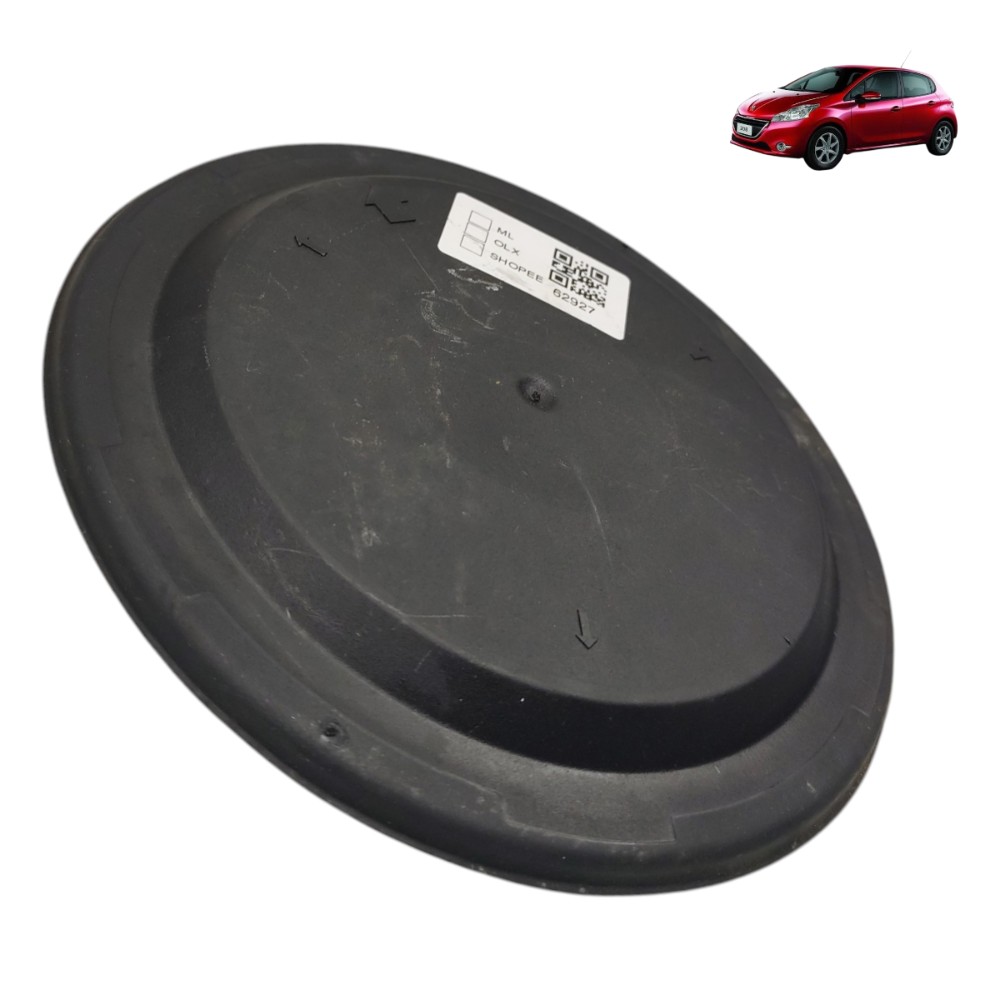 Tampa Acesso Bomba Combustível Peugeot 208 2014 2015 2016 17 Preto 1