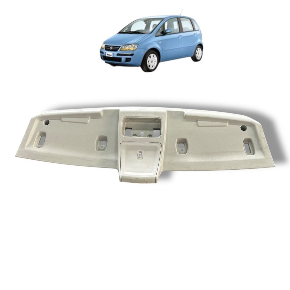 Acabamento forro teto quebra sol Fiat Idea 2005 2006 07 08 1