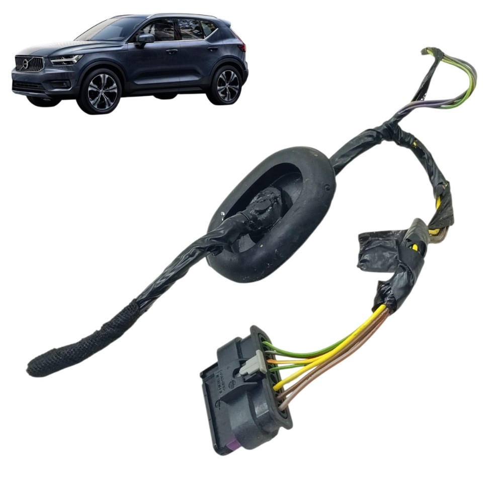 Plug Conector Fechadura Traseira Direita Volvo Xc40 2022 21