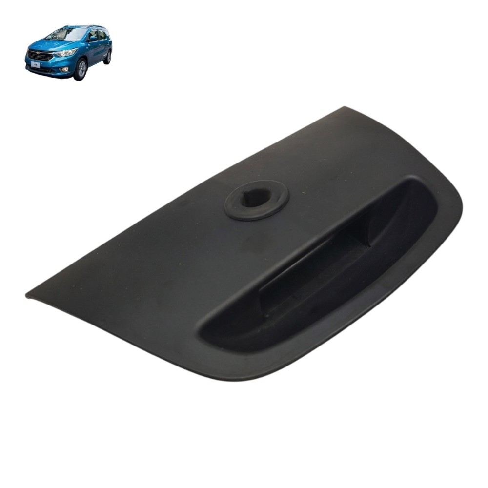 Moldura Maçaneta Tampa Traseira Gm Spin Activ 2015 2016 2017 Preto