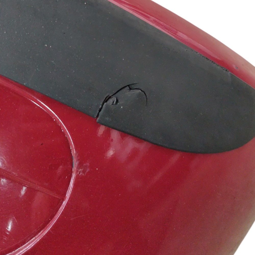 Parachoque Dianteiro Gm Celta 2002 2003 2004 2005 Detalhes Vermelho 6