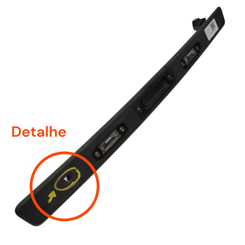 Régua luz placa maçaneta tampa volvo xc60 2009 2010 detalhe 3