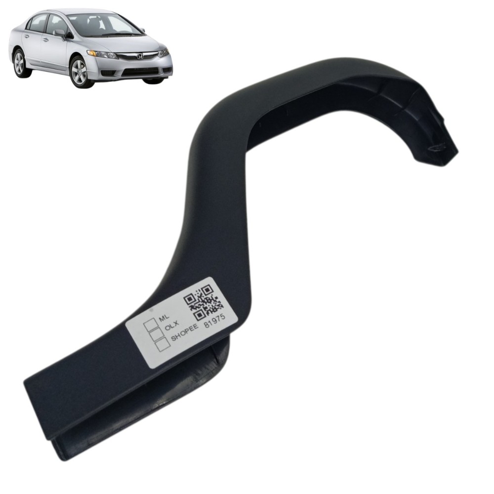 Acabamento esquerdo dobradiça porta mala honda civic g8 2007