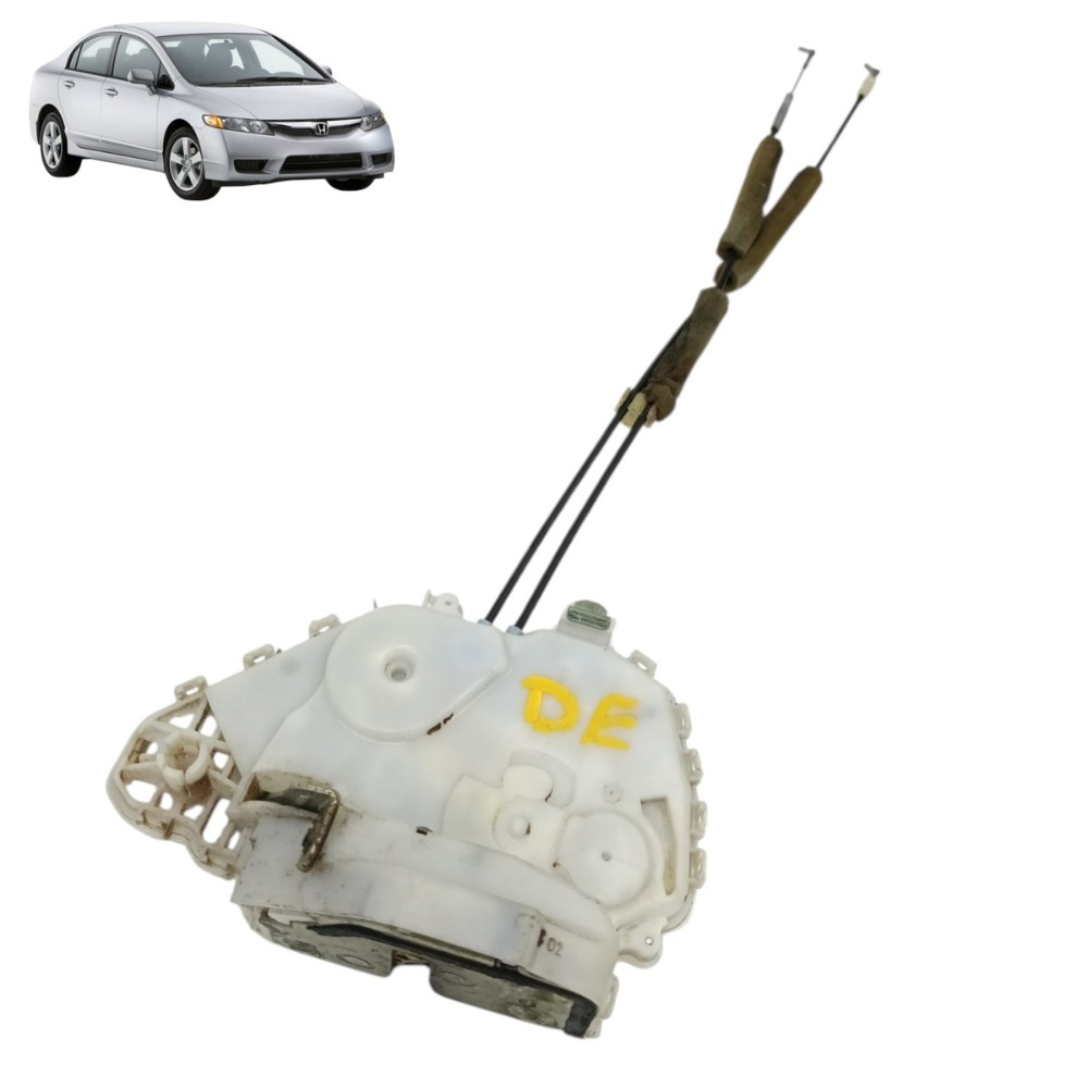 Fechadura porta dianteira esquerda honda civic g8 2007 2008