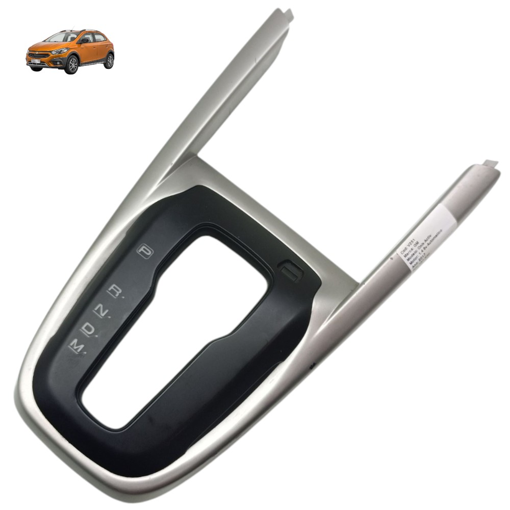 Moldura Alavanca Câmbio Gm Onix Prisma 1.4 Automático 2017 1