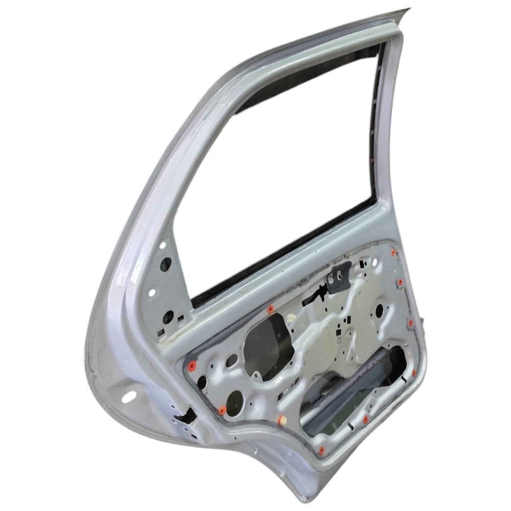 Porta Traseira Esquerda Fiat Palio 2011 2010 2009 08 Detalhe Traseira Esquerdo Prata 7