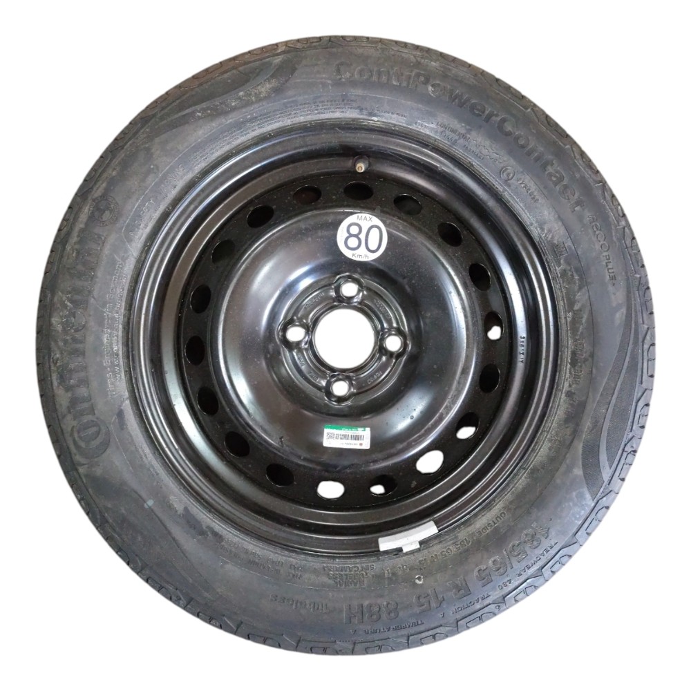 Estepe roda pneu Renault Sandero Logan aro 15 4×100 2016